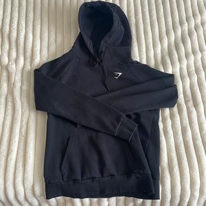 Black gymshark hoodie